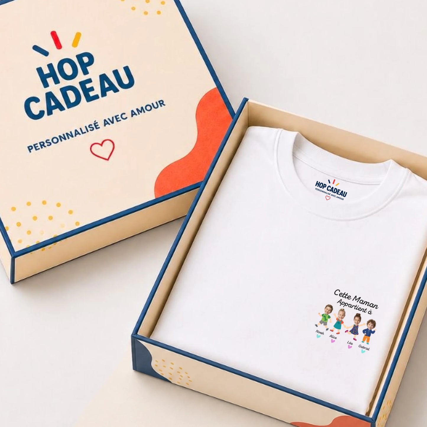 Sweat personnalisé maman - Portraits de ses enfants – vue 25