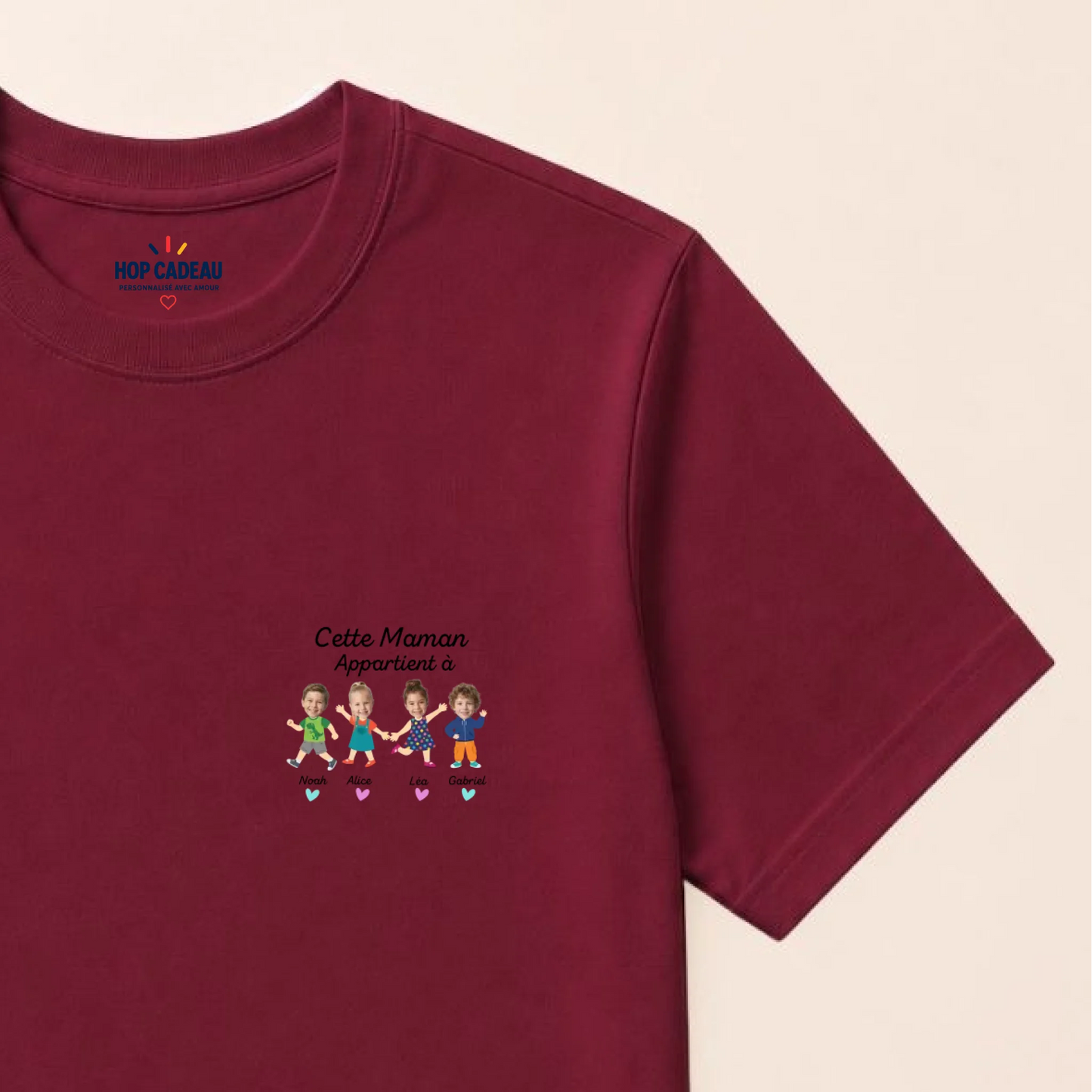 Sweat personnalisé maman - Portraits de ses enfants – vue 29