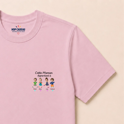 Sweat personnalisé maman - Portraits de ses enfants – vue 30
