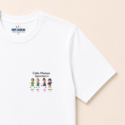 Sweat personnalisé maman - Portraits de ses enfants – vue 37