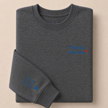 Sweat à capuche personnalisé mamie - Mamie d'amour – vue 29