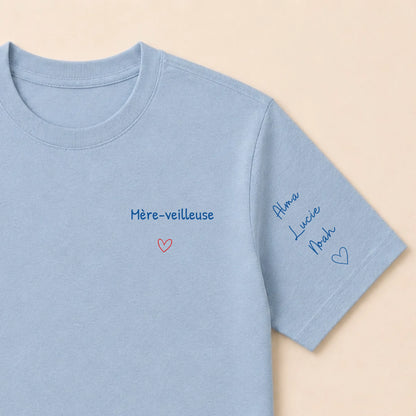 Sweat à capuche personnalisé maman brodé - Mère-veilleuse – vue 25