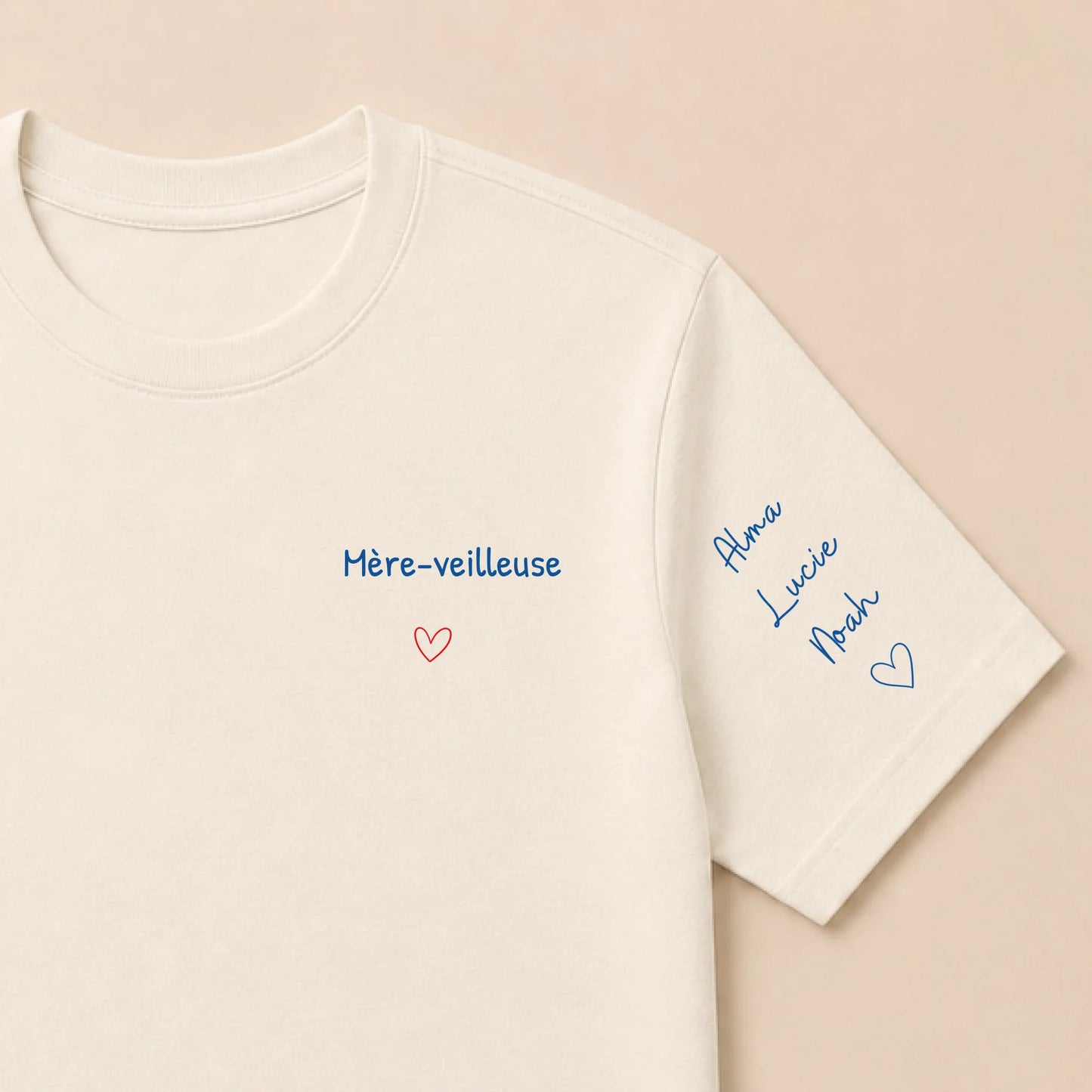 Sweat à capuche personnalisé maman brodé - Mère-veilleuse – vue 30