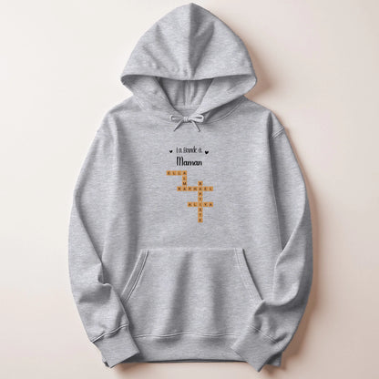 Sweat Maman personnalisé – Prénoms façon Scrabble – vue 15