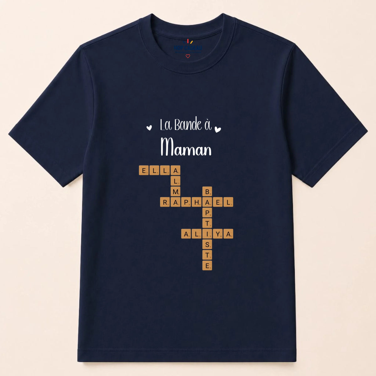 Sweat Maman personnalisé – Prénoms façon Scrabble – vue 33