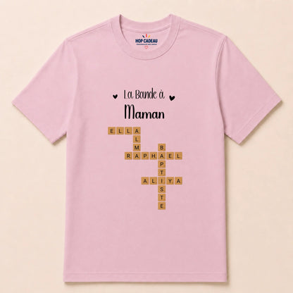 Sweat Maman personnalisé – Prénoms façon Scrabble – vue 35
