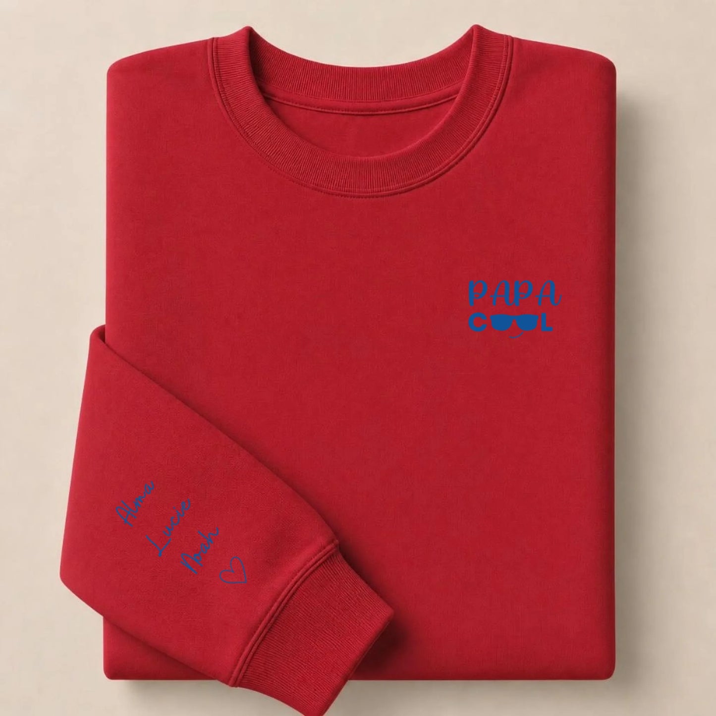 Sweat à capuche personnalisé papa - Papa cool – vue 26