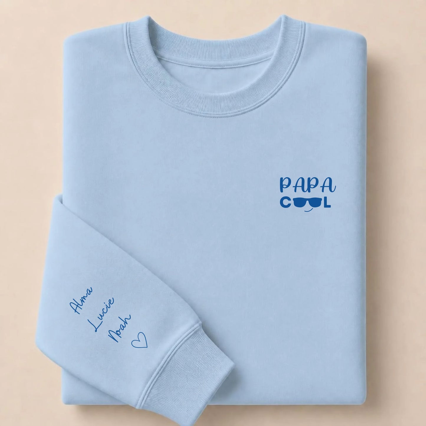 Sweat à capuche personnalisé papa - Papa cool – vue 30