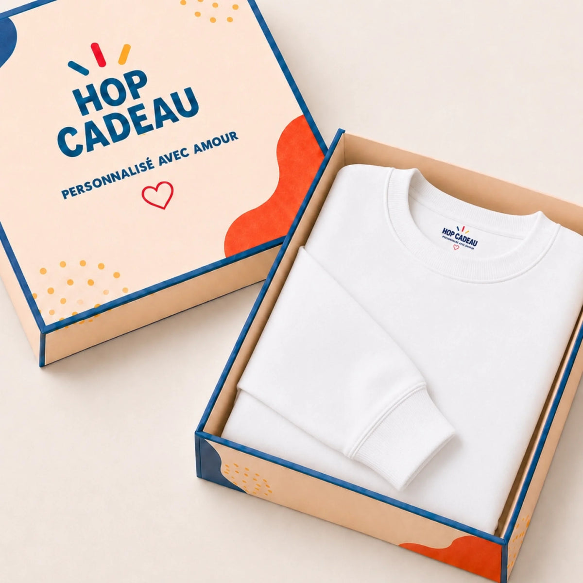 Sweat personnalisé Mamie - Prénoms multicolore brodé – vue 17