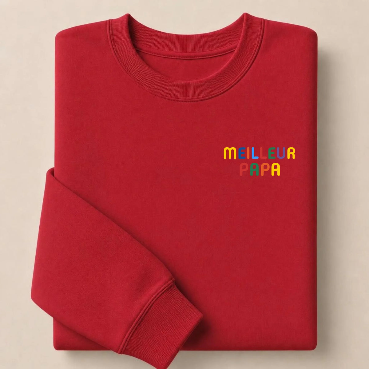 Sweat personnalisé Meilleur Papa – vue 20