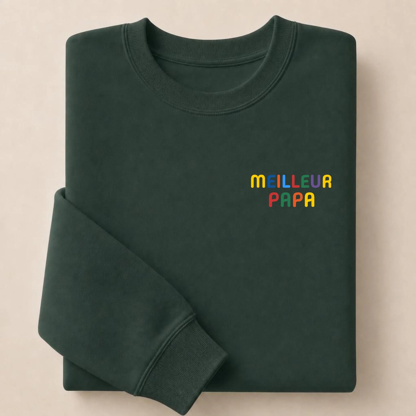 Sweat personnalisé Meilleur Papa – vue 27