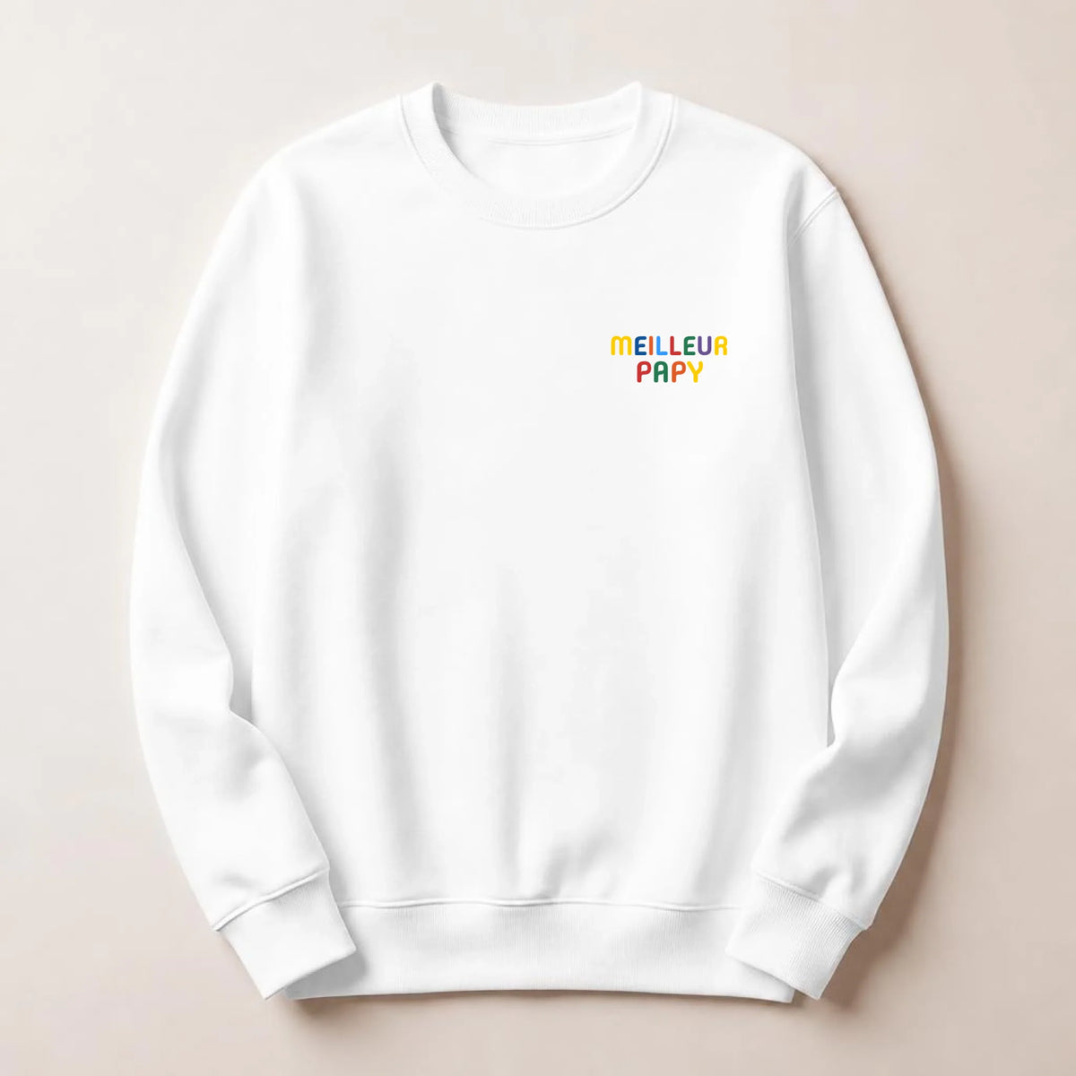 Sweat personnalisé Meilleur Papy – vue 15
