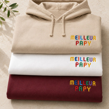 Sweat personnalisé Meilleur Papy