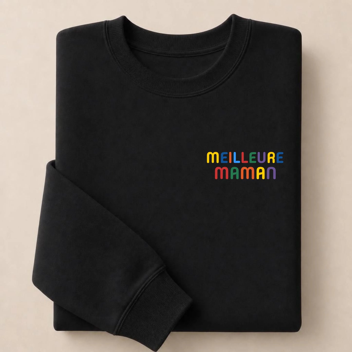 Sweat personnalisé Meilleure Maman – vue 18