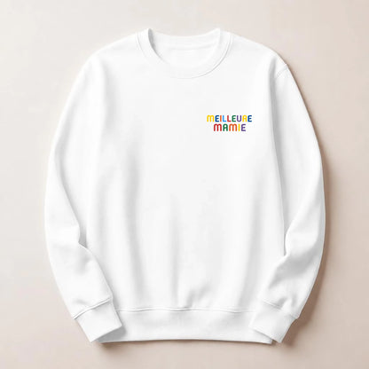 Sweat personnalisé Meilleure Mamie – vue 15
