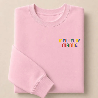 Sweat personnalisé Meilleure Mamie – vue 21