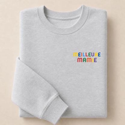Sweat personnalisé Meilleure Mamie – vue 28