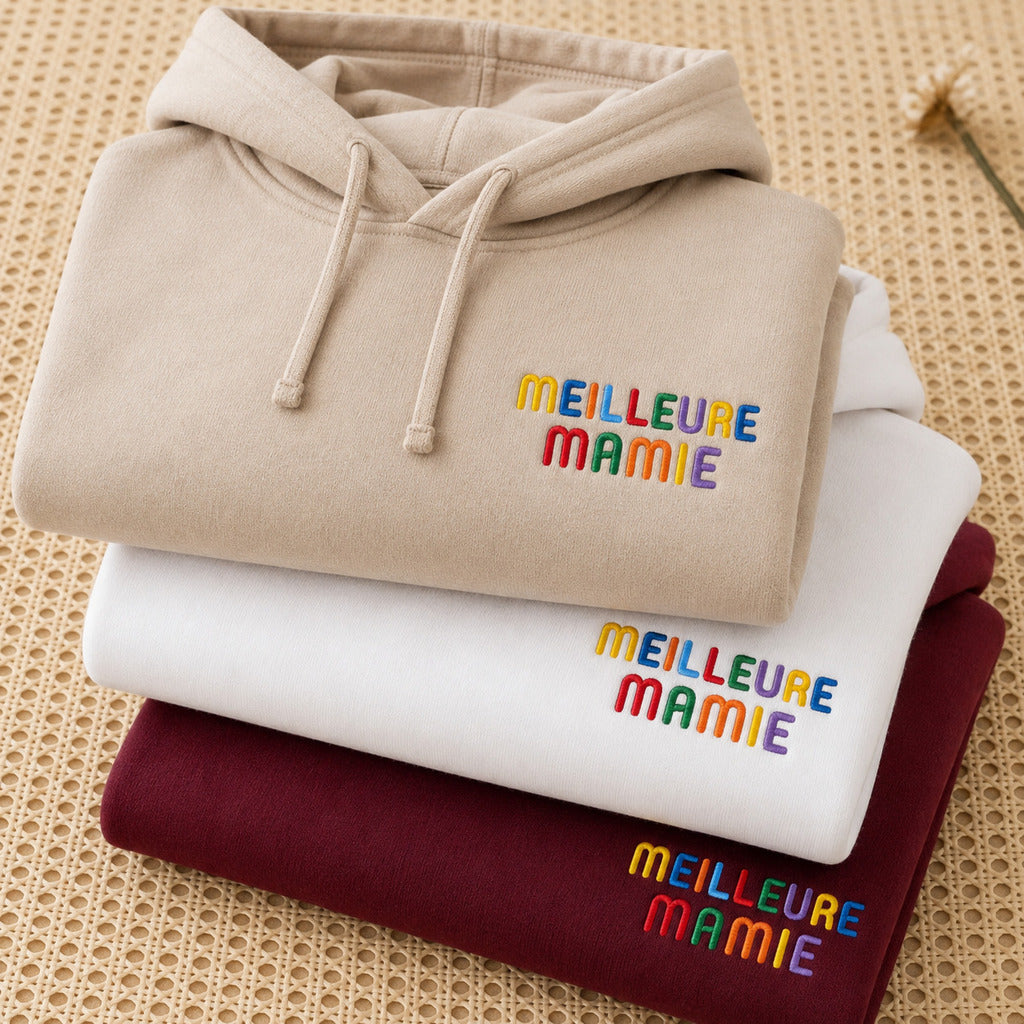 Sweat personnalisé Meilleure Mamie
