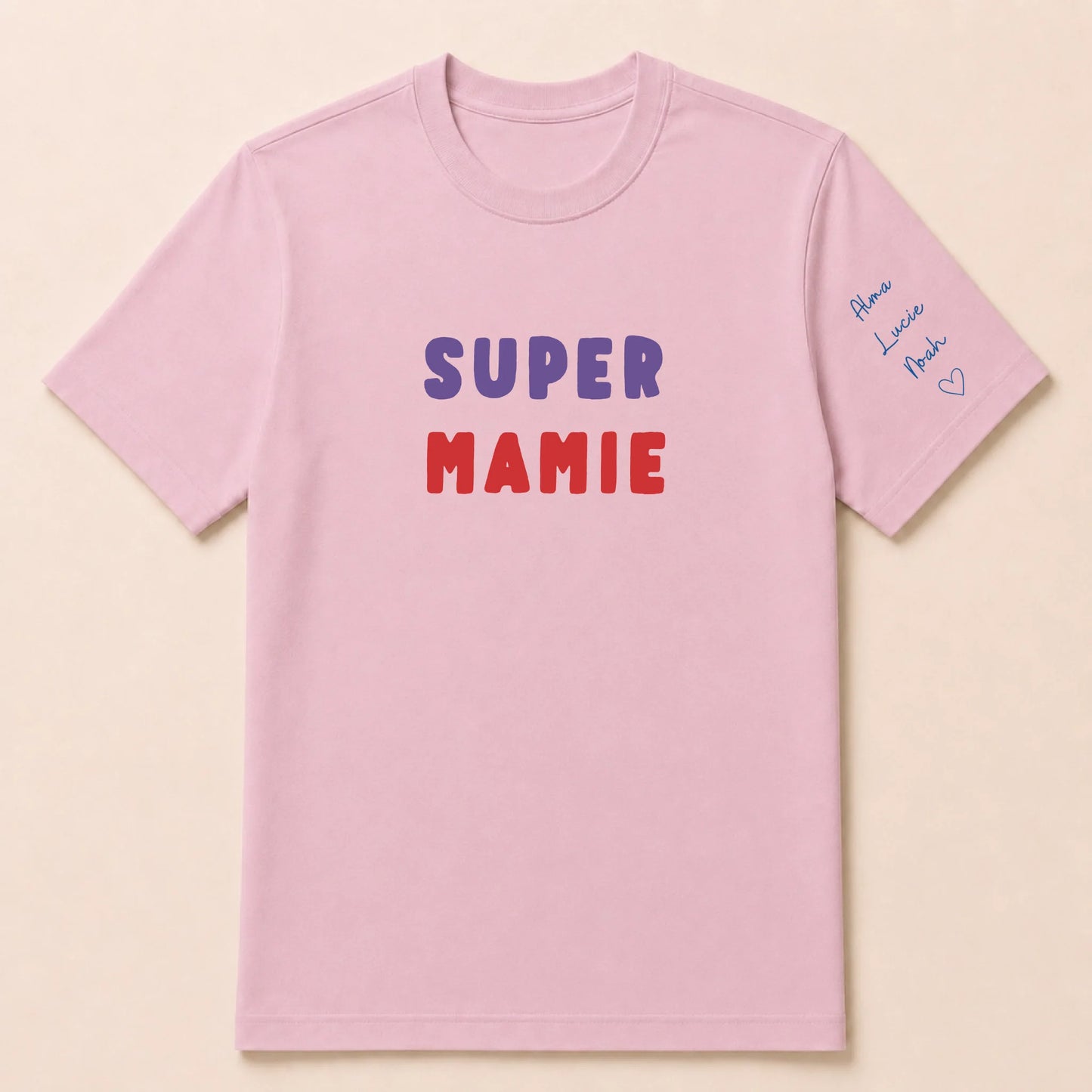 Sweat à capuche personnalisé mamie brodé - Super mamie – vue 30