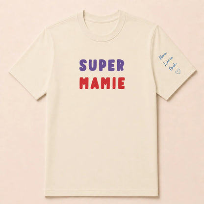 Sweat à capuche personnalisé mamie brodé - Super mamie – vue 31