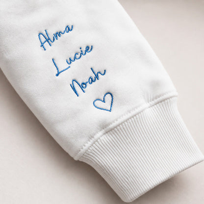 Sweat à capuche personnalisé mamie brodé - Super mamie – vue 6