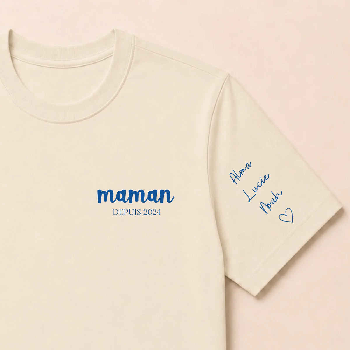 Sweat à capuche personnalisé maman - Maman depuis – vue 44