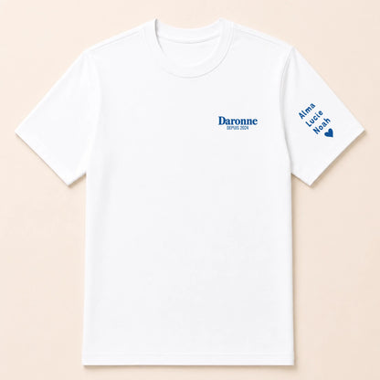 T-shirt personnalisé maman - La Daronne depuis – vue 10