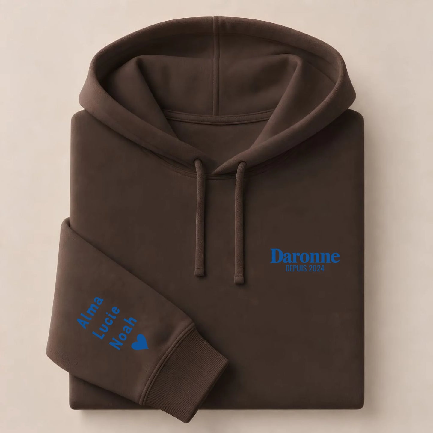 T-shirt personnalisé maman - La Daronne depuis – vue 44