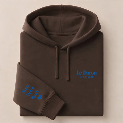 T-shirt personnalisé papa - Le Daron depuis – vue 44