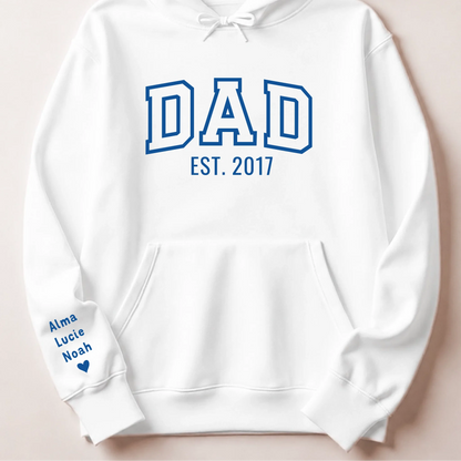T-shirt personnalisé papa - Dad since – vue 21