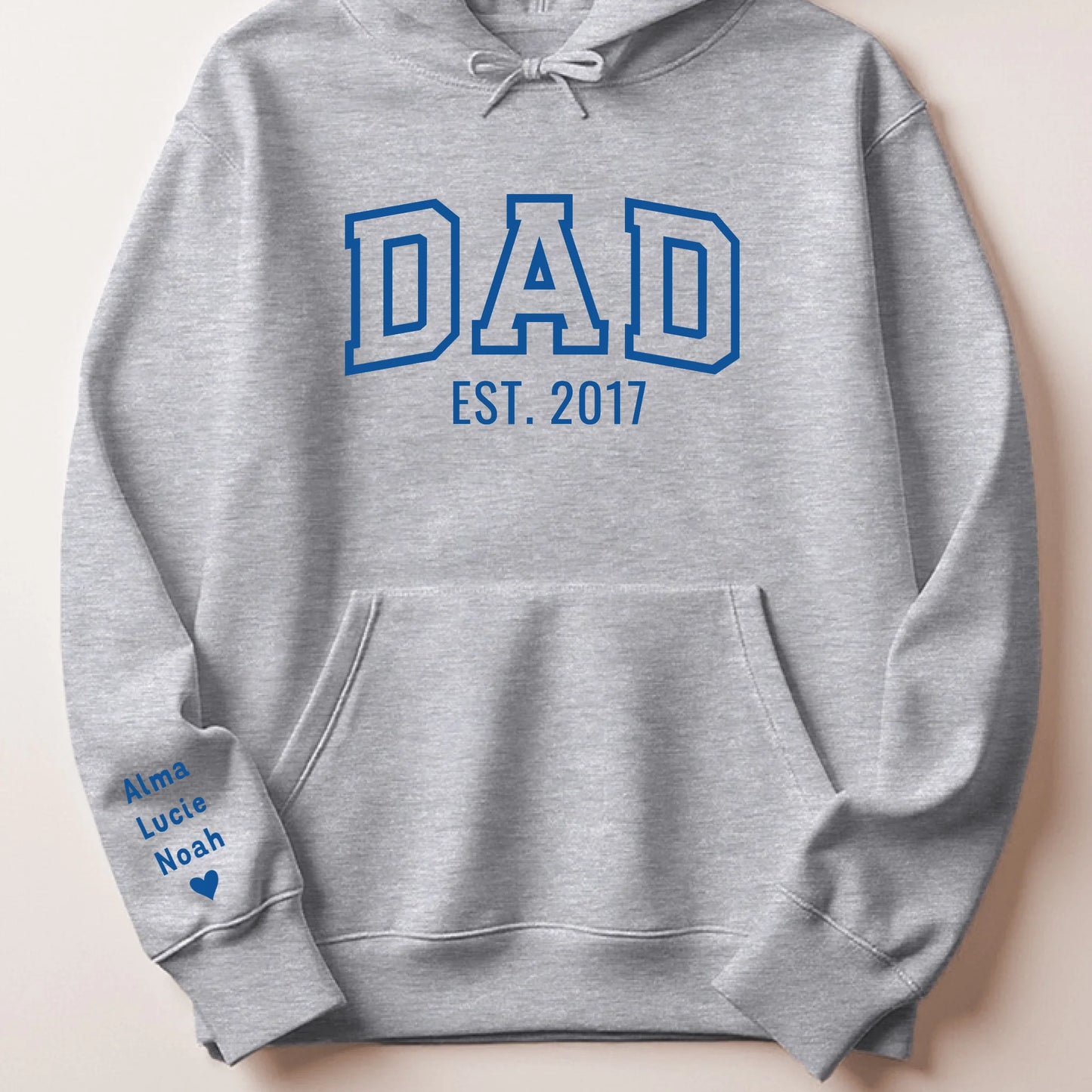 T-shirt personnalisé papa - Dad since – vue 23
