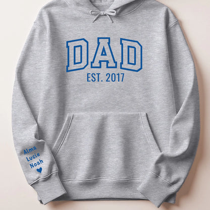 T-shirt personnalisé papa - Dad since – vue 23