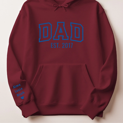 T-shirt personnalisé papa - Dad since – vue 25