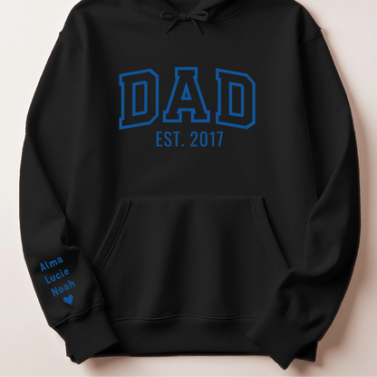 T-shirt personnalisé papa - Dad since – vue 26