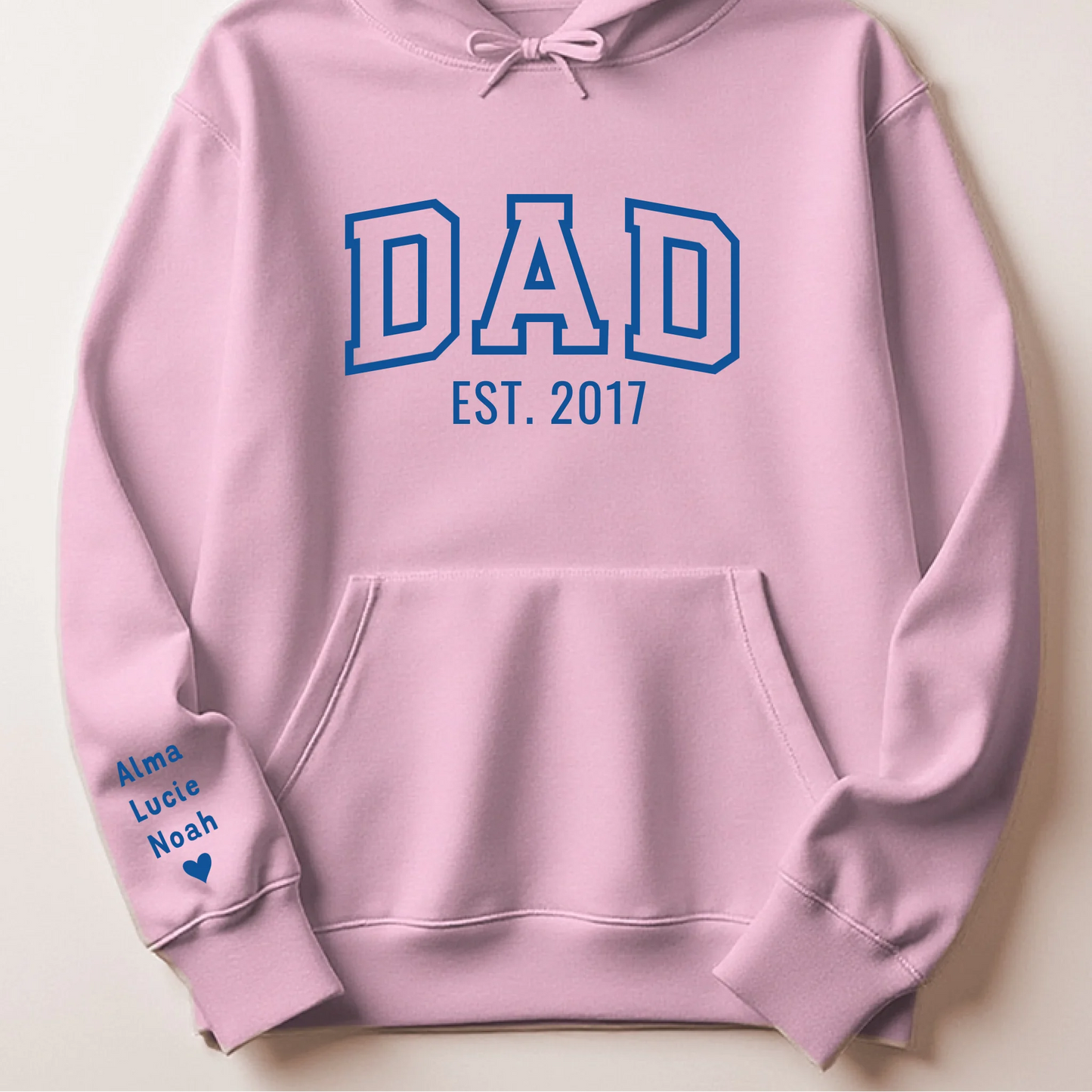 T-shirt personnalisé papa - Dad since – vue 27