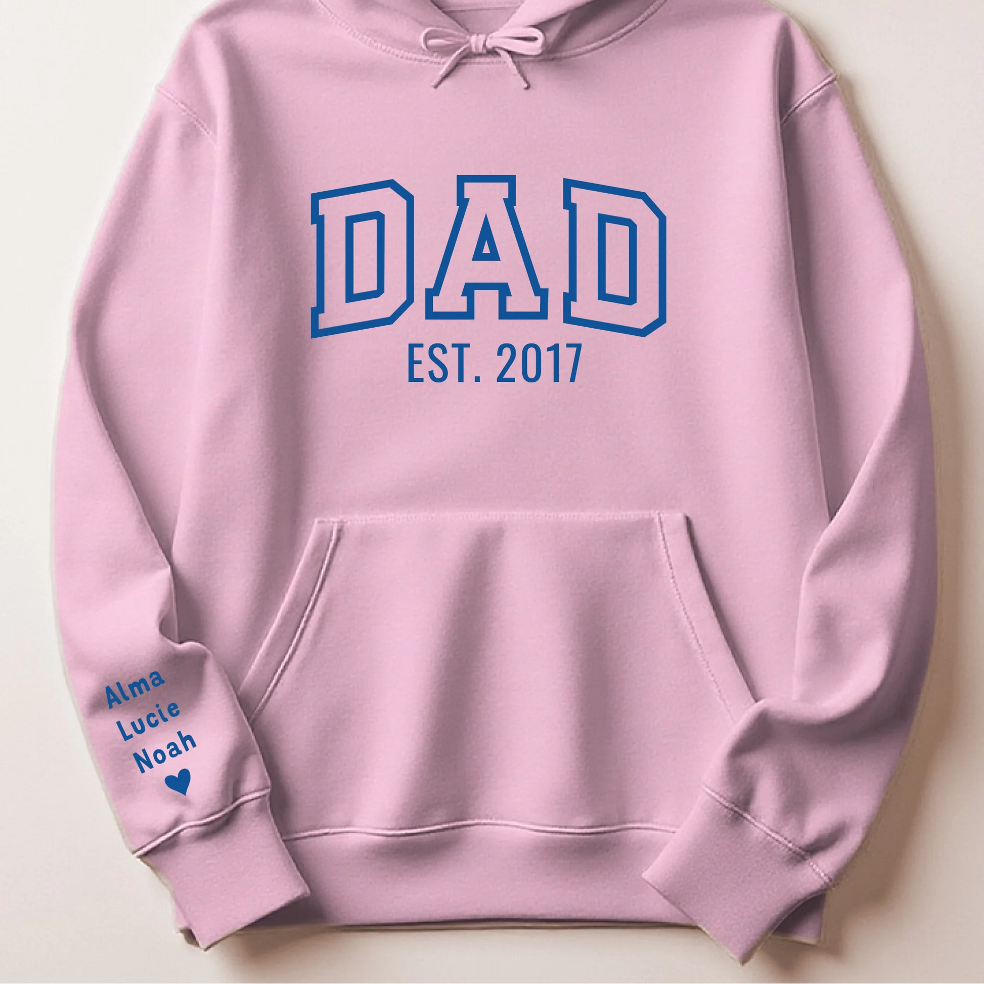 T-shirt personnalisé papa - Dad since – vue 27