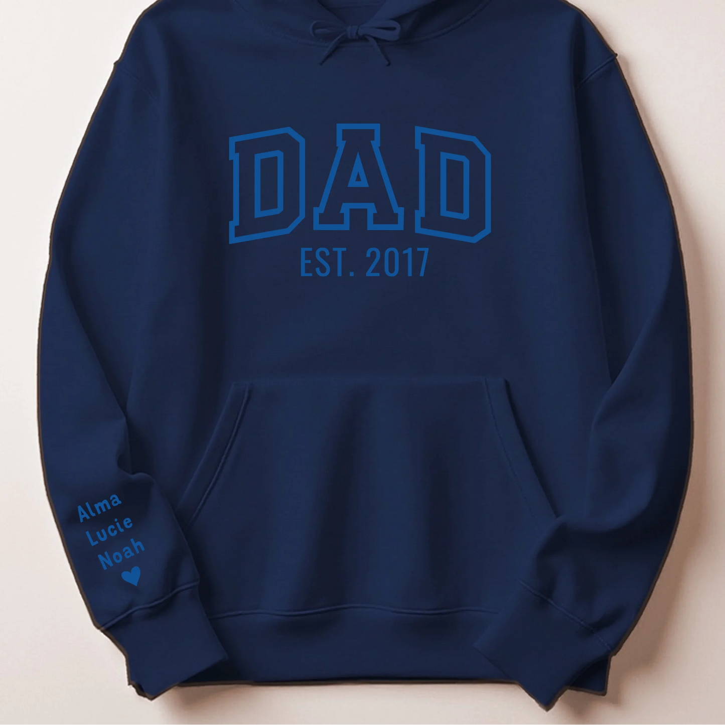 T-shirt personnalisé papa - Dad since – vue 28