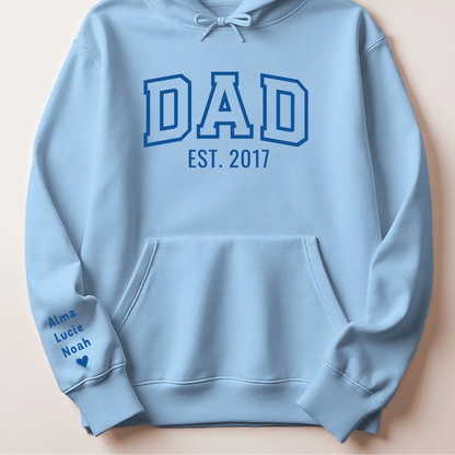 T-shirt personnalisé papa - Dad since – vue 29