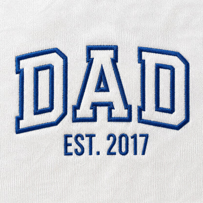 T-shirt personnalisé papa - Dad since – vue 3
