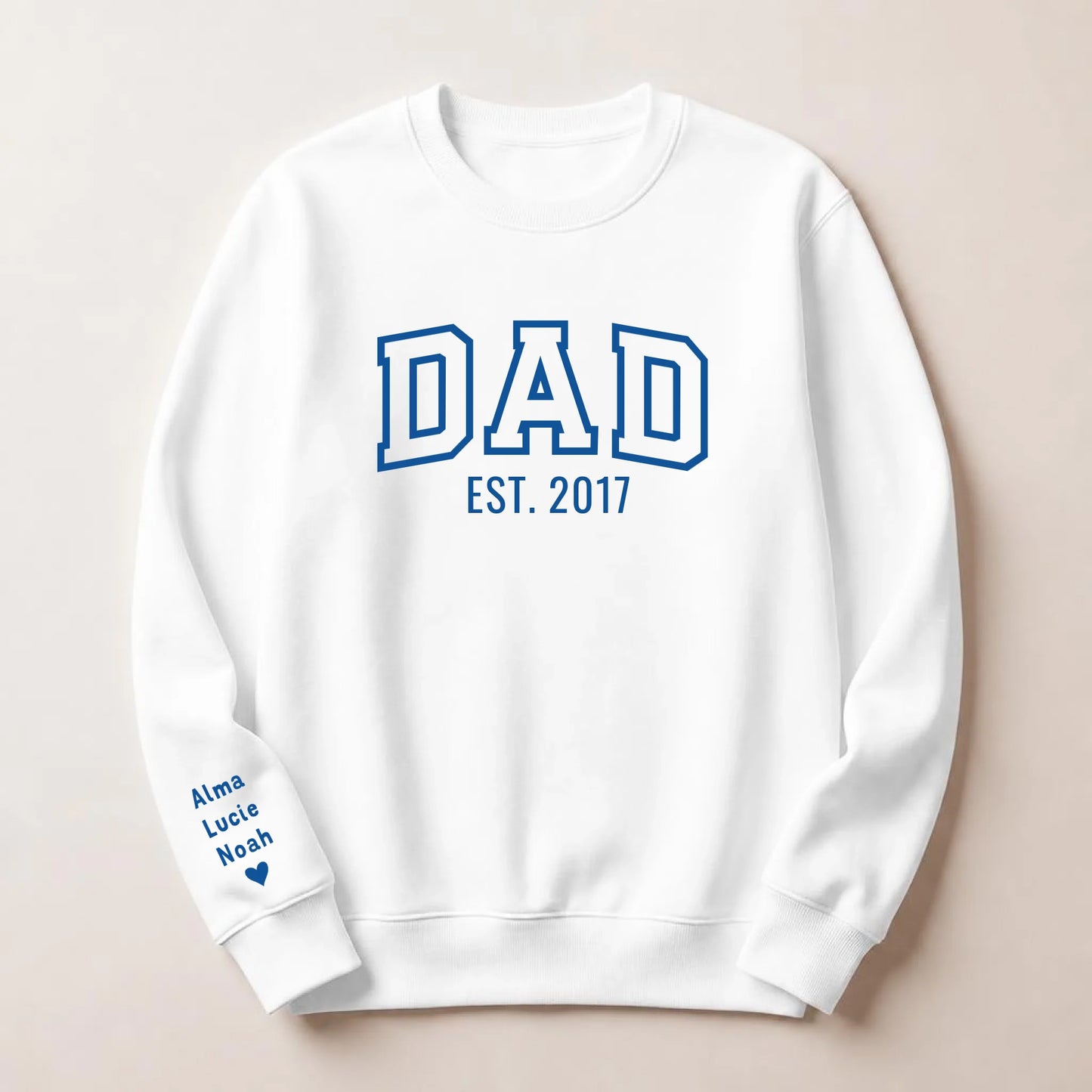 T-shirt personnalisé papa - Dad since – vue 30