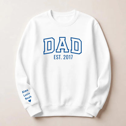 T-shirt personnalisé papa - Dad since – vue 30