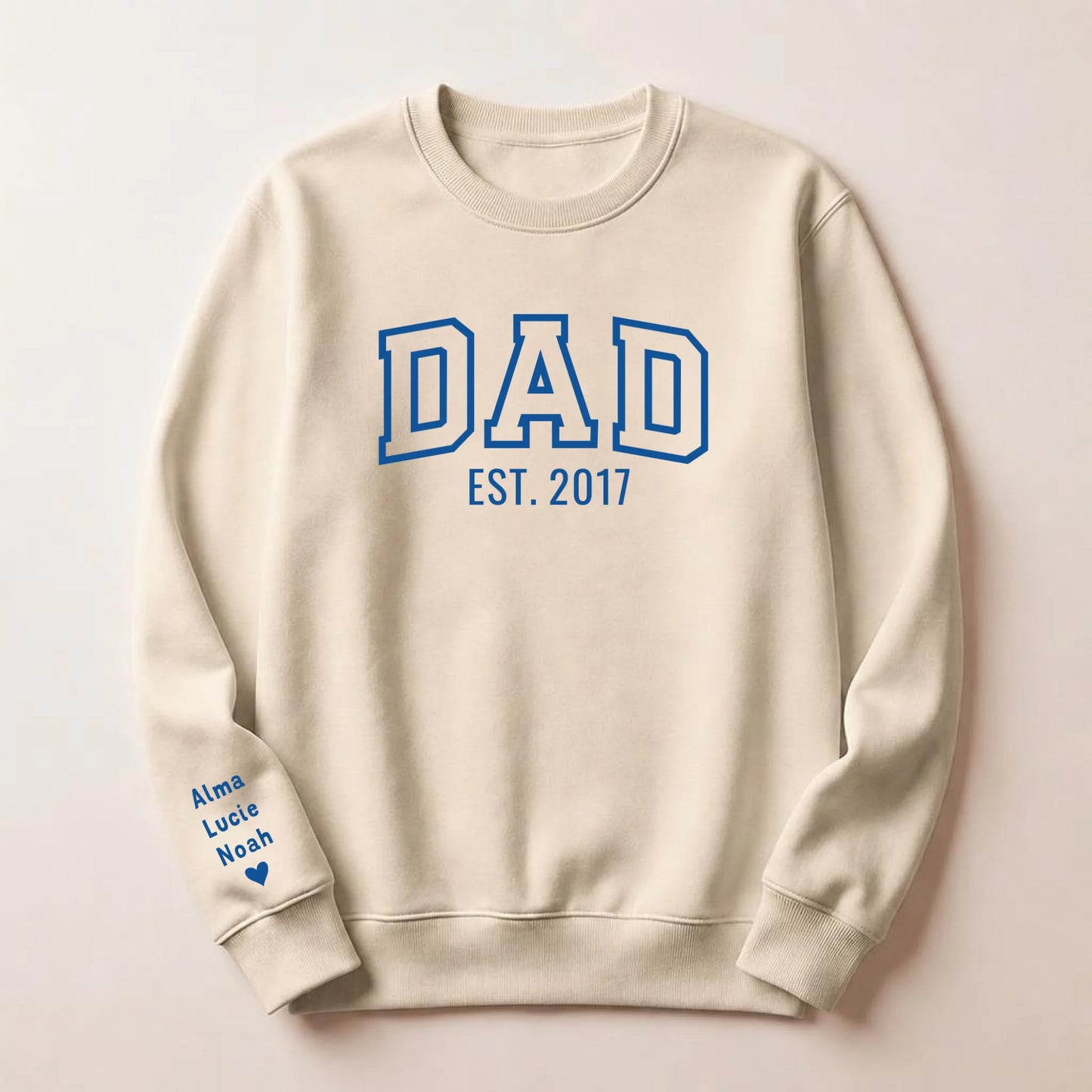 T-shirt personnalisé papa - Dad since – vue 33