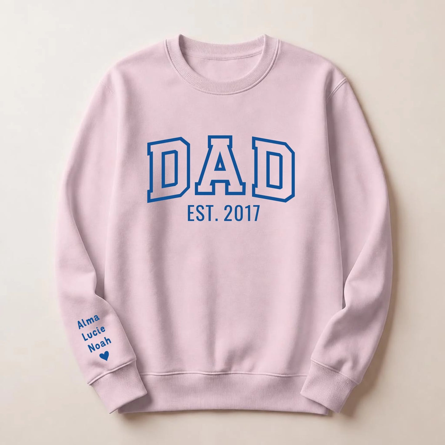 T-shirt personnalisé papa - Dad since – vue 34