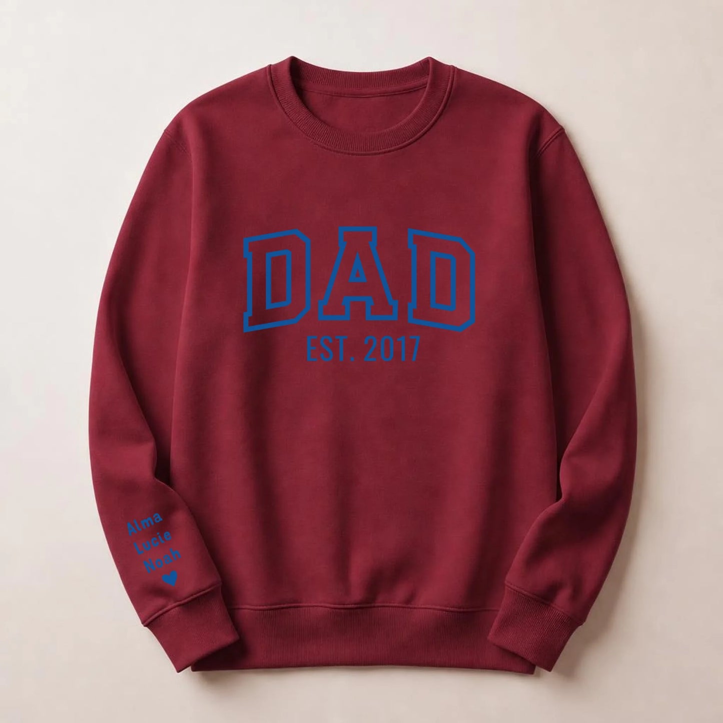 T-shirt personnalisé papa - Dad since – vue 37
