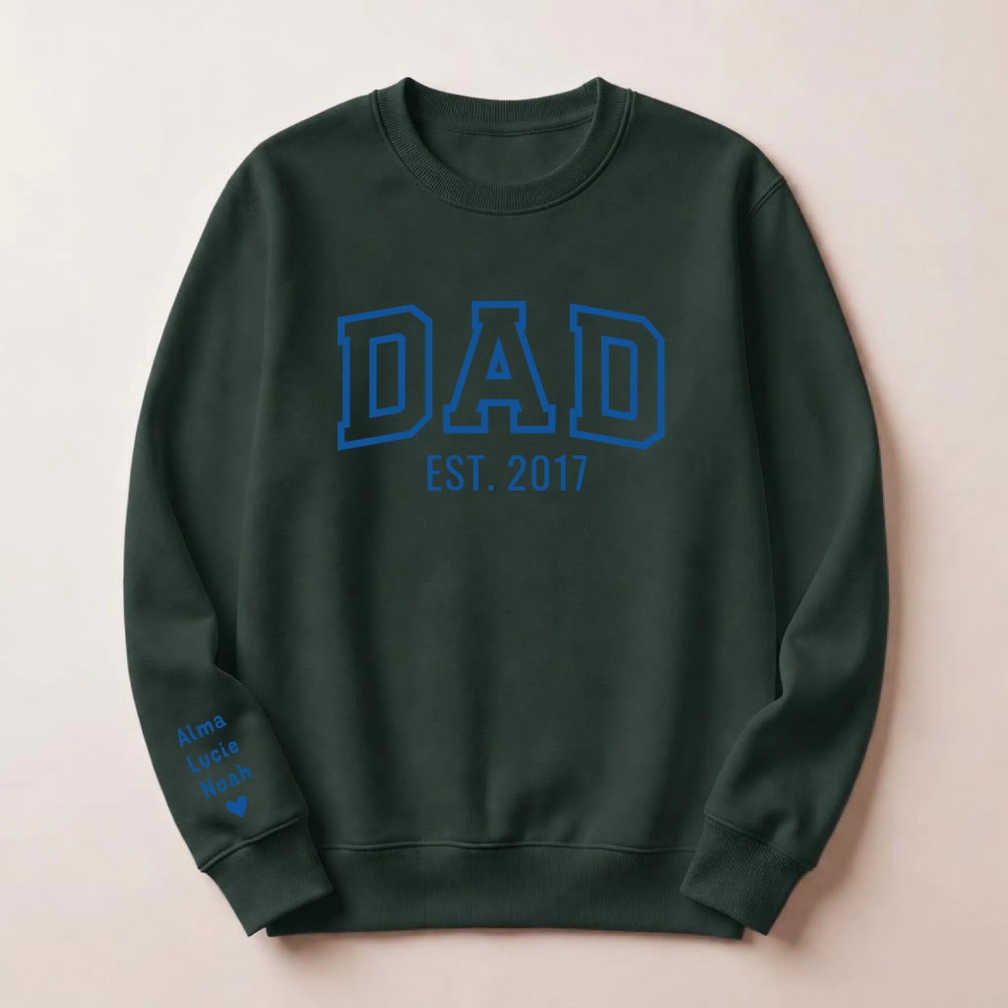 T-shirt personnalisé papa - Dad since – vue 38