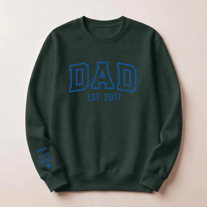 T-shirt personnalisé papa - Dad since – vue 38
