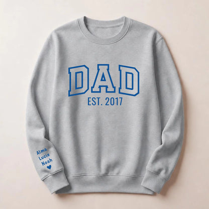 T-shirt personnalisé papa - Dad since – vue 39