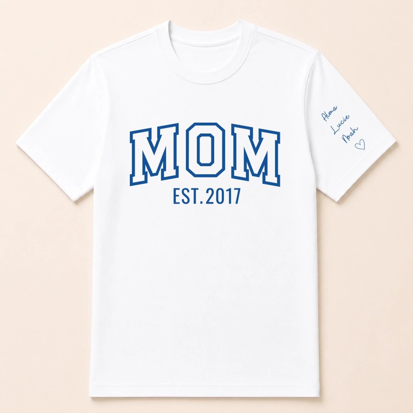 T-shirt personnalisé papa - Dad since – vue 8