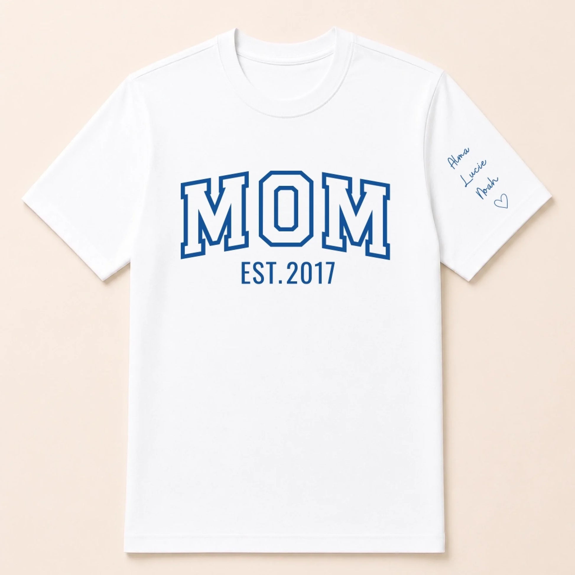 T-shirt personnalisé papa - Dad since – vue 8