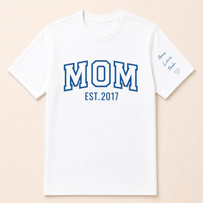 T-shirt personnalisé papa - Dad since – vue 8